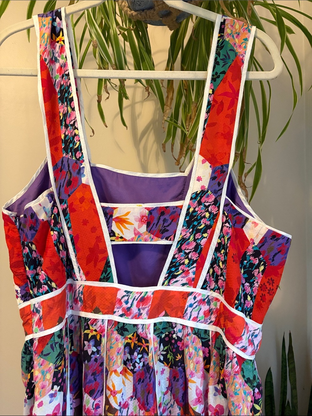 ANTHROPOLOGIE Floral Patchwork Maxi Dress - Picture 5 of 9